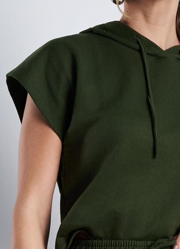 Meu Jeans - Conjunto Moletinho Essenza Verde Militar 6