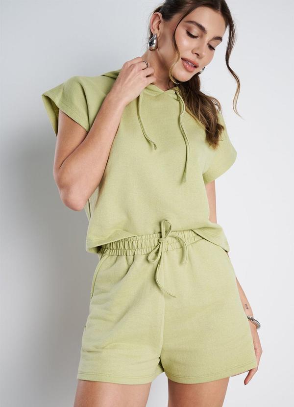 Meu Jeans - Conjunto Moletinho Essenza Verde Oliva 5