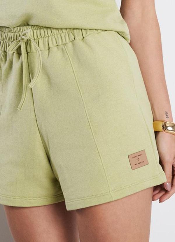 Meu Jeans - Conjunto Moletinho Sandy Verde Oliva 7