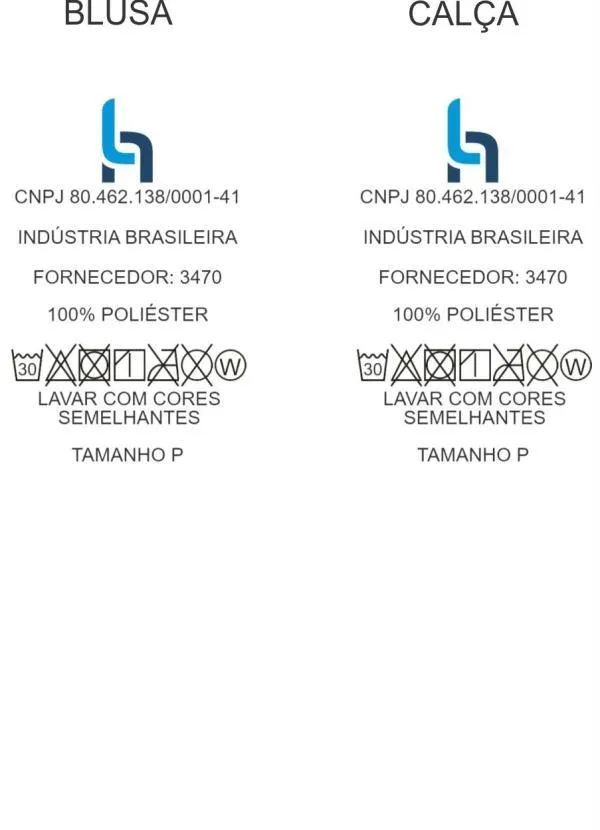 Conjunto Feminino Estampado - Rosa Chiclé - Moda Feminina A Partir De R$15