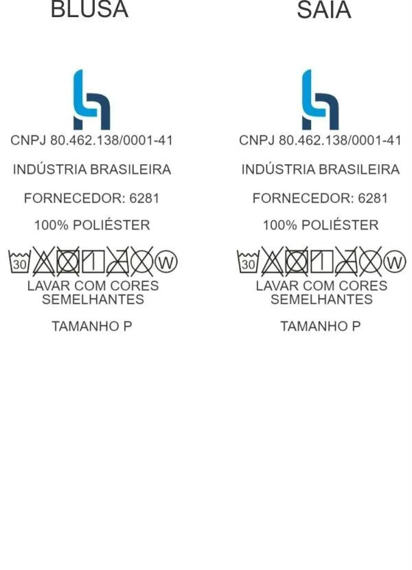 Moda Pop - Conjunto Pied de Poule com Cropped e Saia 6