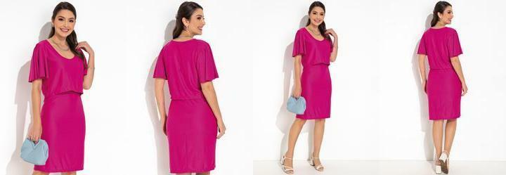 Conjunto Pink em Malha Crepe