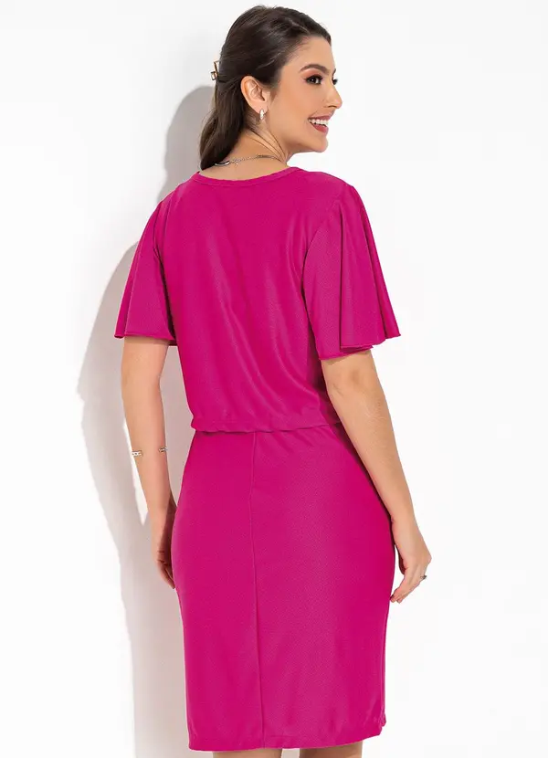 Rosalie - Conjunto Pink em Malha Crepe 2