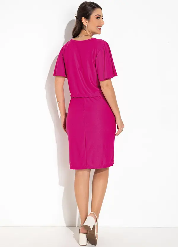 Rosalie - Conjunto Pink em Malha Crepe 4