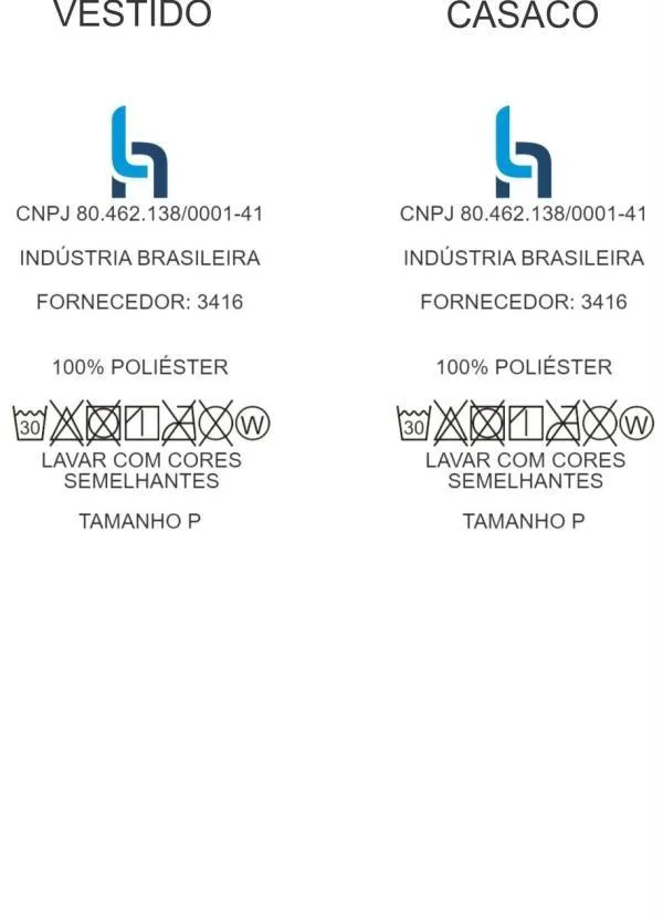 Moda Pop - Conjunto Poá Preto com Vestido e Casaco 7