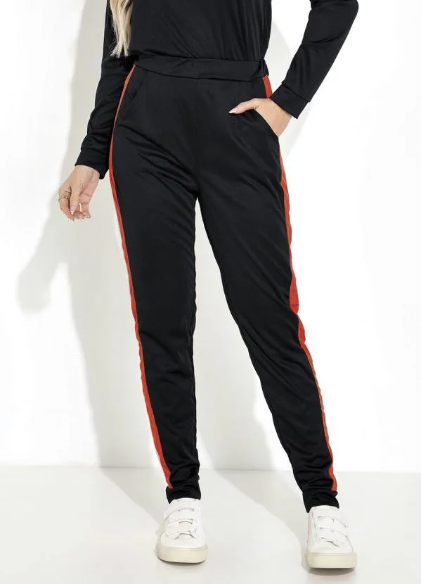 Moda Pop - Conjunto Preto com Recortes 5