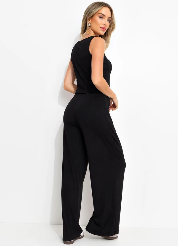 Bimini - Conjunto Preto em Canelado 3