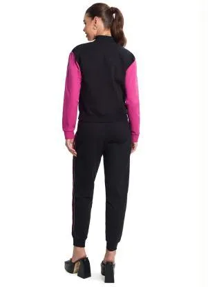 Rovitex - Conjunto Recortes Feminino Preto - ROVITEX