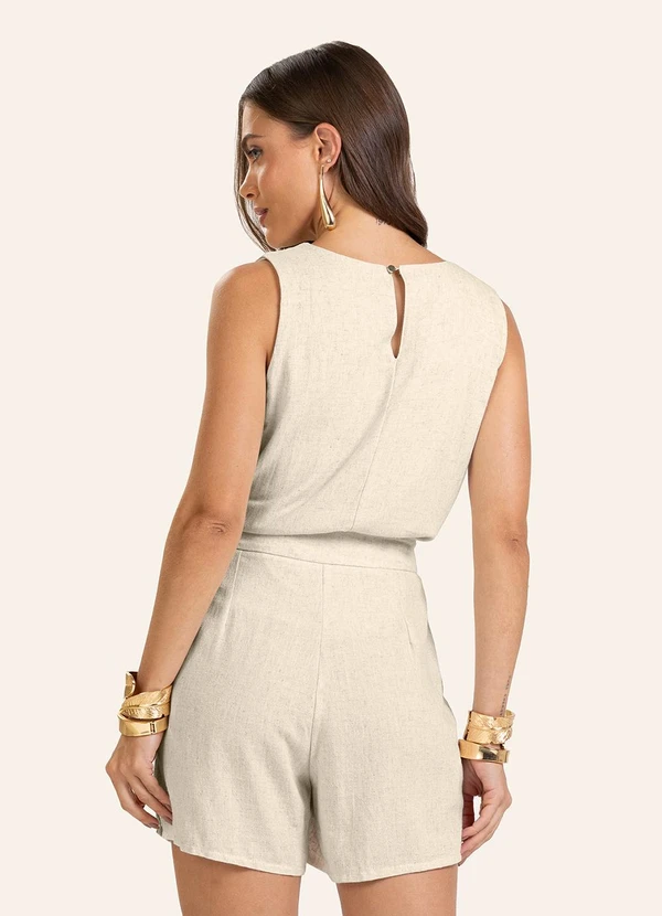 Endless - Conjunto Regata com Shorts  Bege 2