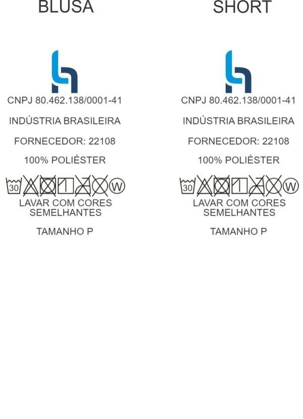 Moda Pop - Conjunto Rosa com Short e Cropped 6