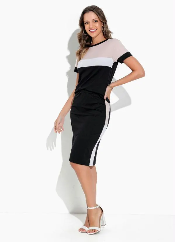 Rosalie - Conjunto Tricolor com Recortes 1