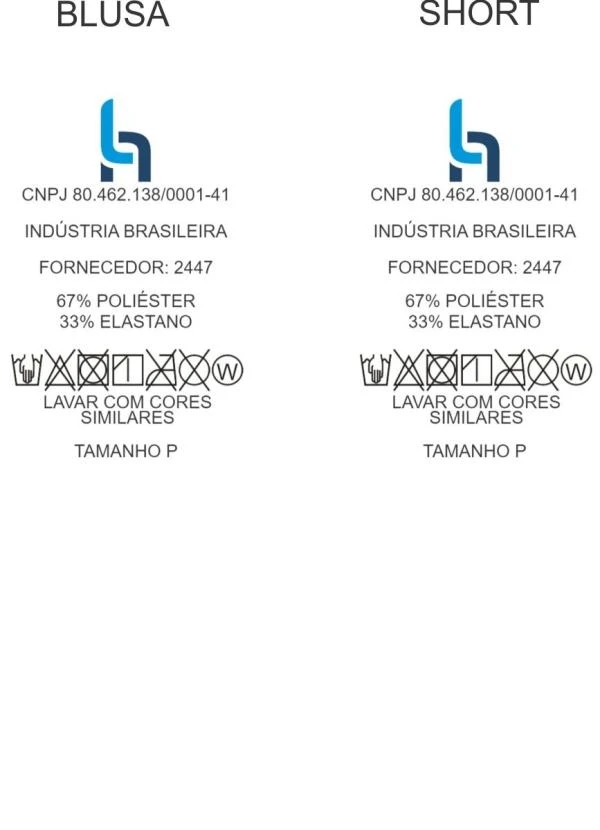 Moda Pop - Conjunto Verde em Poliviscose 4