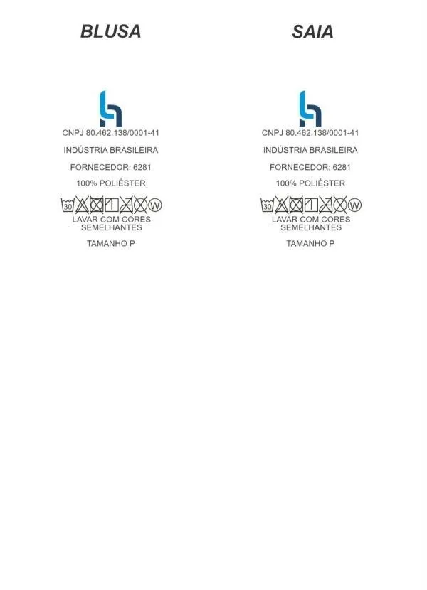 Rosalie - Conjunto Xadrez Preto com Babado 4