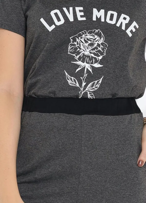 Moda Pop - Conjuto Chumbo com Recortes e Estampa 3