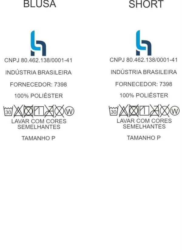 Moda Pop - Conjuto Floral Preto com Short e Casaquinho 7