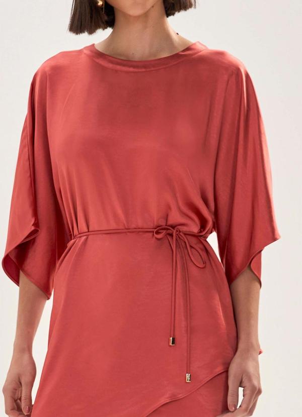 Carlota Costa - Coordenado Blusa e Calça Marrom 3