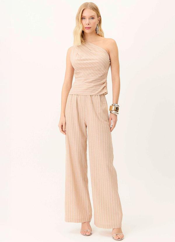 Carlota Costa - Coordenado Blusa e Calça Marrom 1