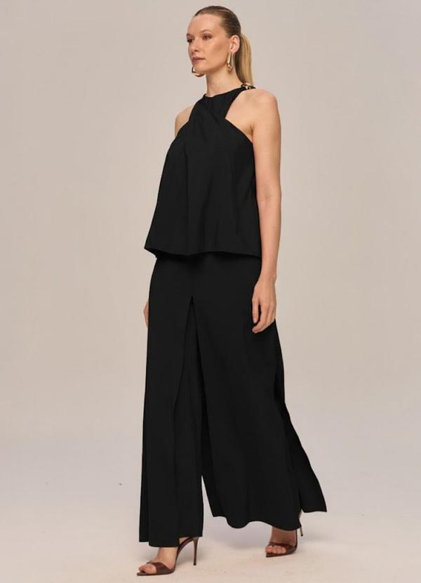 Carlota Costa - Coordenado Blusa e Calça Preto