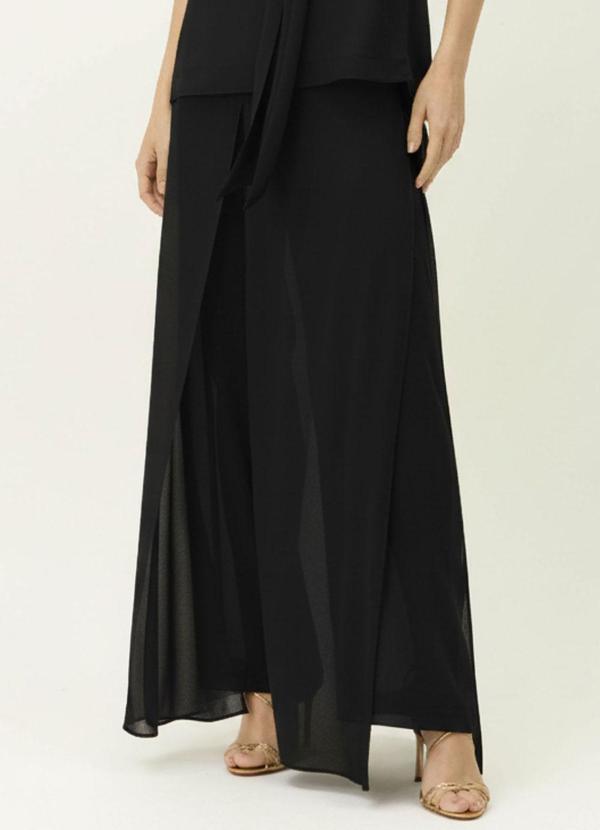 Carlota Costa - Coordenado Blusa e Calça Preto 3