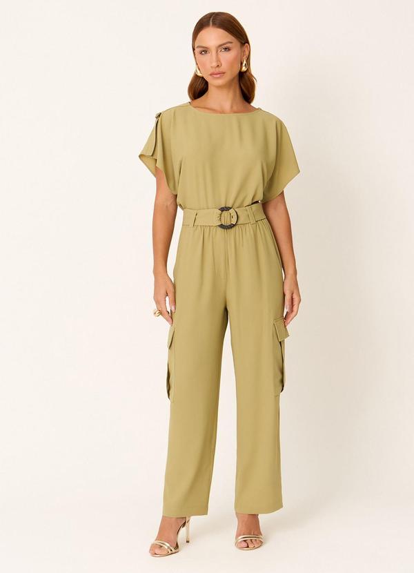 Carlota Costa - Coordenado Calça e Blusa Bege 1