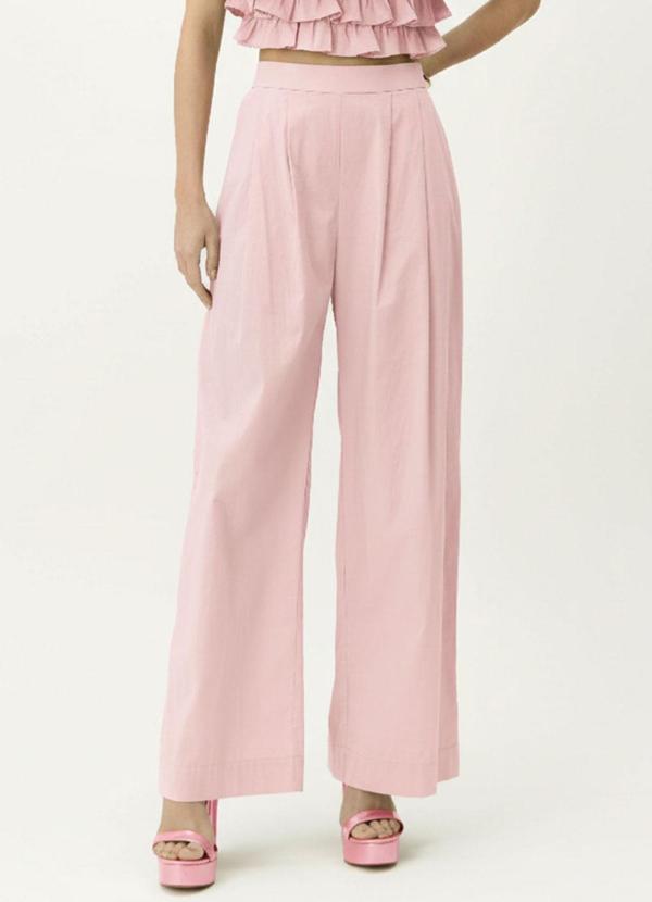 Carlota Costa - Coordenado Calça e Blusa Rosa 3