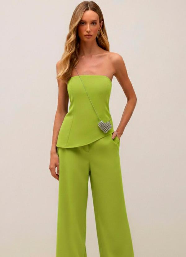 Carlota Costa - Coordenado Top e Calça Verde 1