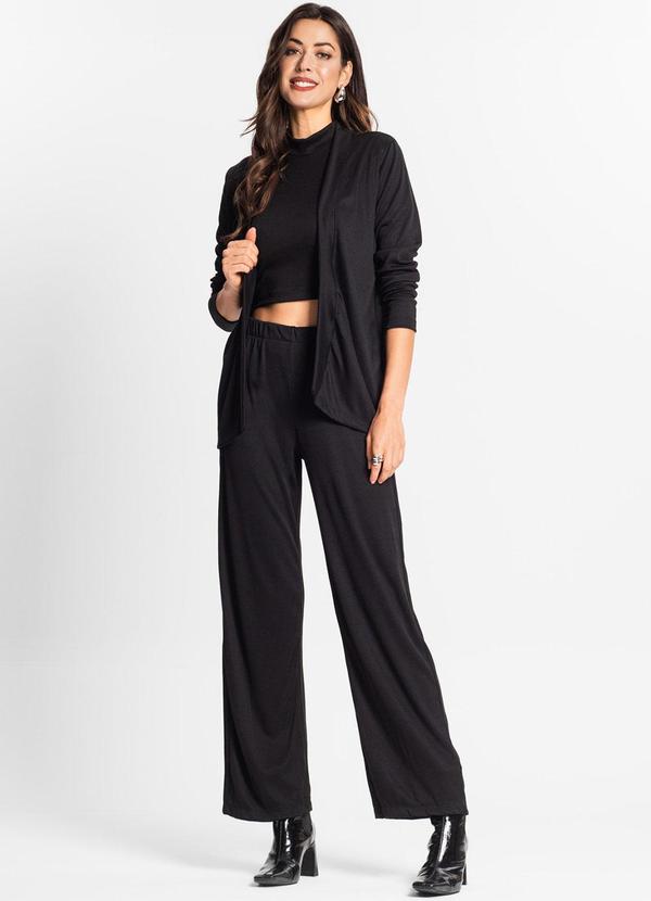 Endless - Trijunto Feminino em Ribana Duo Preto