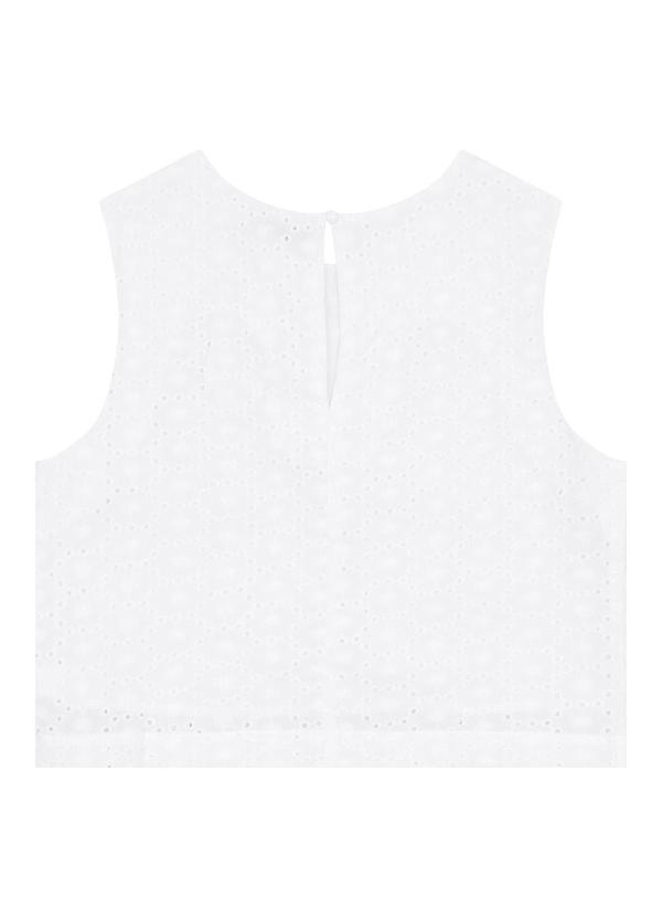 Malwee - Blusa Branca Cropped em Laíse 4