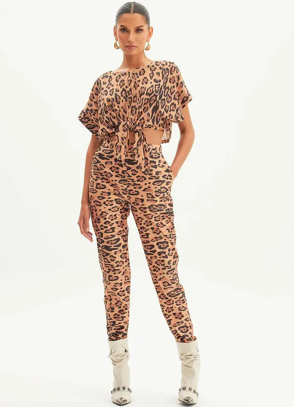 Lança Perfume - Blusa com Amarração Cropped 3