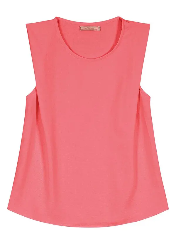 Endless - Blusa Crepe Feminina Rosa 4