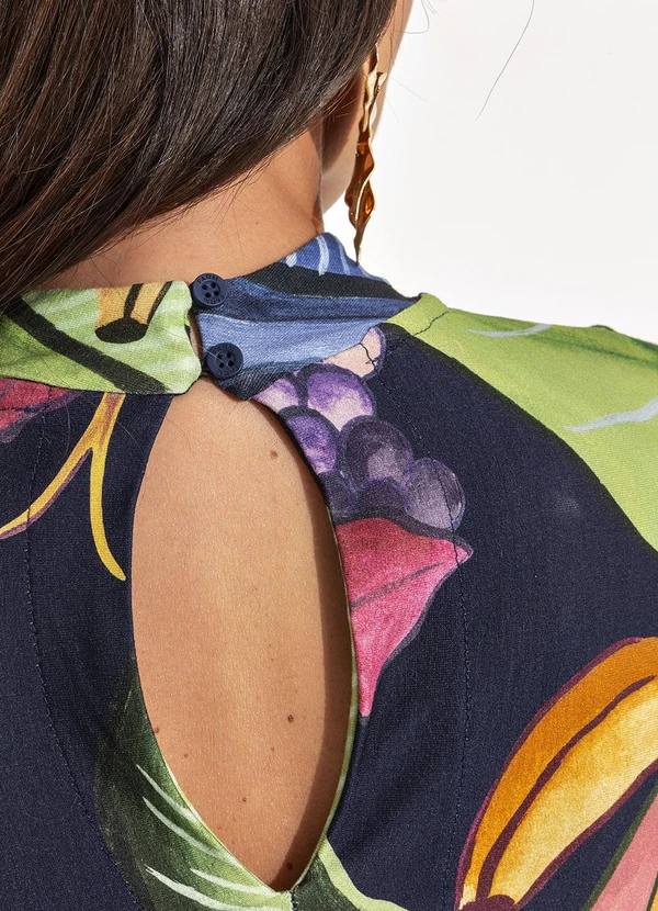 Farm - Blusa Cropped Banana Uva Verde 10