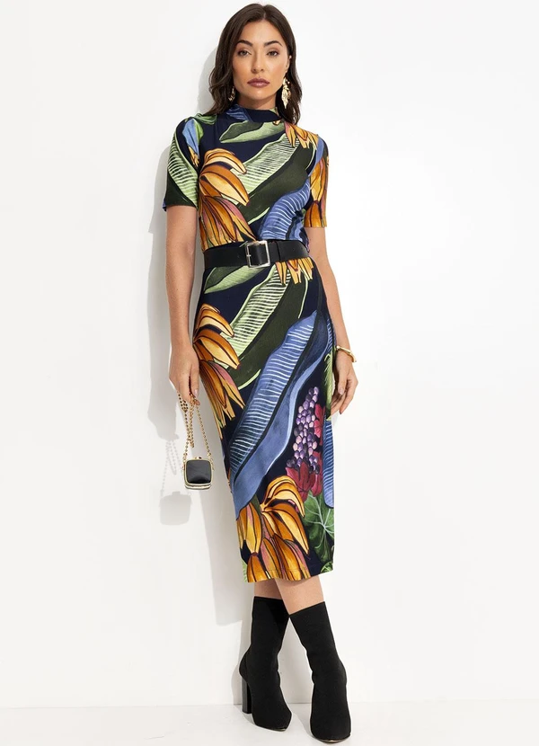 Farm - Blusa Cropped Banana Uva Verde 3