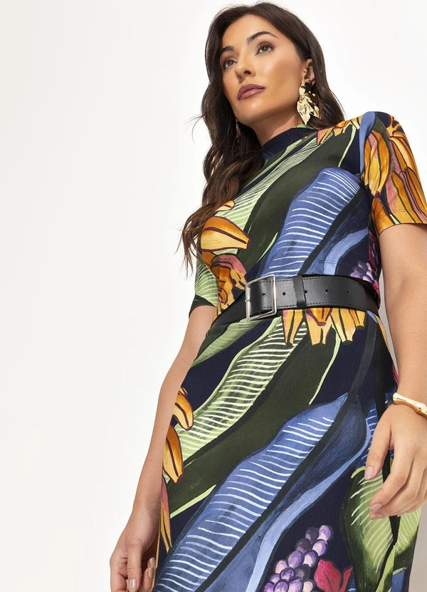 Farm - Blusa Cropped Banana Uva Verde 9