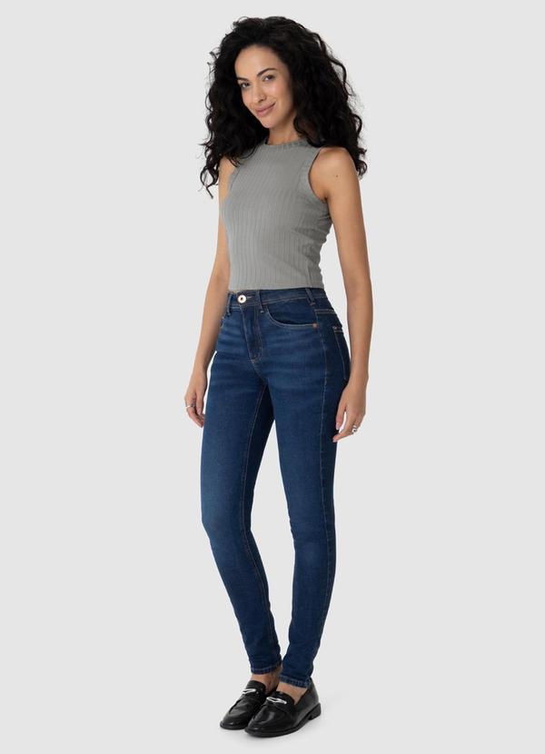 Malwee - Blusa Cropped Canelada Cinza 5