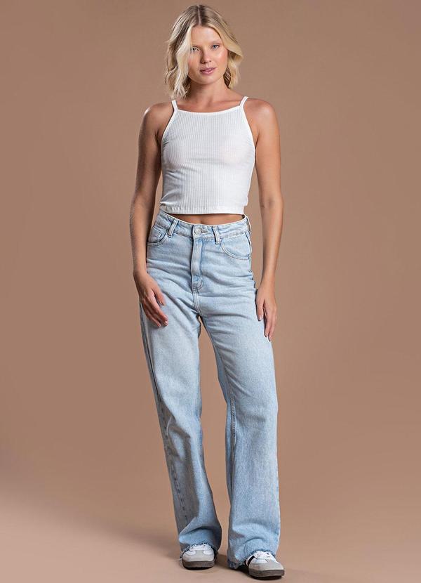 Choyee - Blusa Cropped de Alças Bege 3