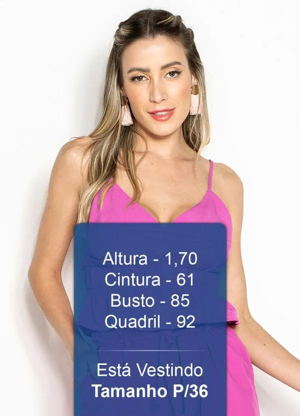 Maria Filó - Blusa Cropped de Viscose com Babados Rosa 5
