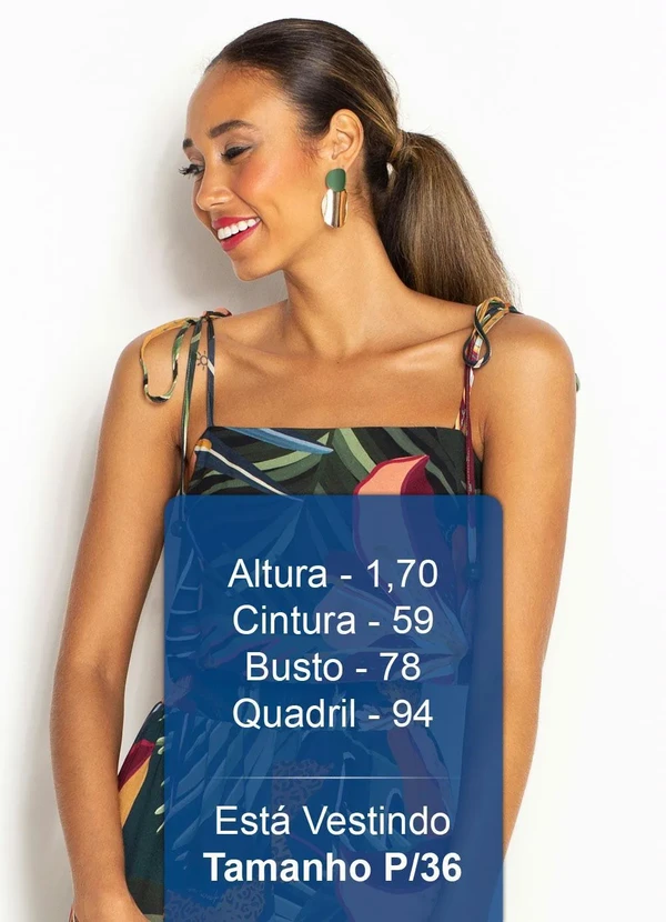 Farm - Blusa Cropped Dupla Face Floresta Viva Preto 5