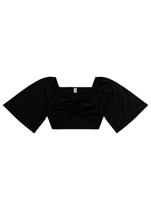 Rovitex - Blusa Cropped Feminina Nózinho Preto 3
