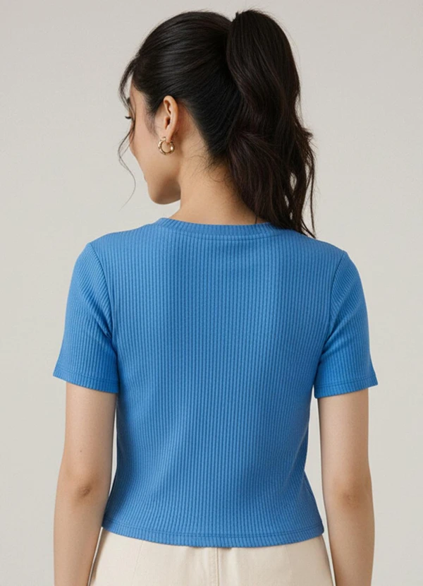 Fakini - Blusa Cropped Gola Alta Sortido 2