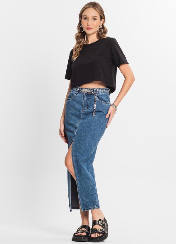 Select - Blusa Cropped Lisa Preto 3