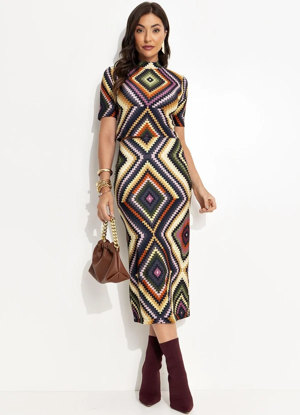 Farm - Blusa Cropped Pretti Preto 3