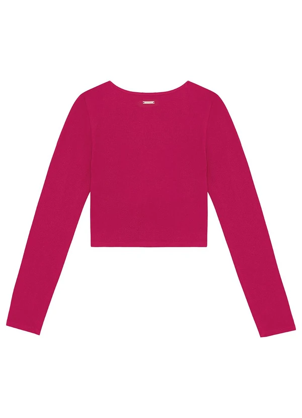 Enfim - Blusa Cropped SeamlessRosa 4