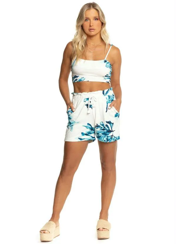 Endless - Blusa Curta de Alça Azul 3