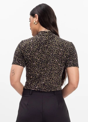 Infinita Cor - Blusa Feminina Bege - INFINITA COR
