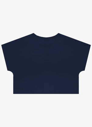 Select - Blusa Feminina com Manga Morcego Azul - SELECT