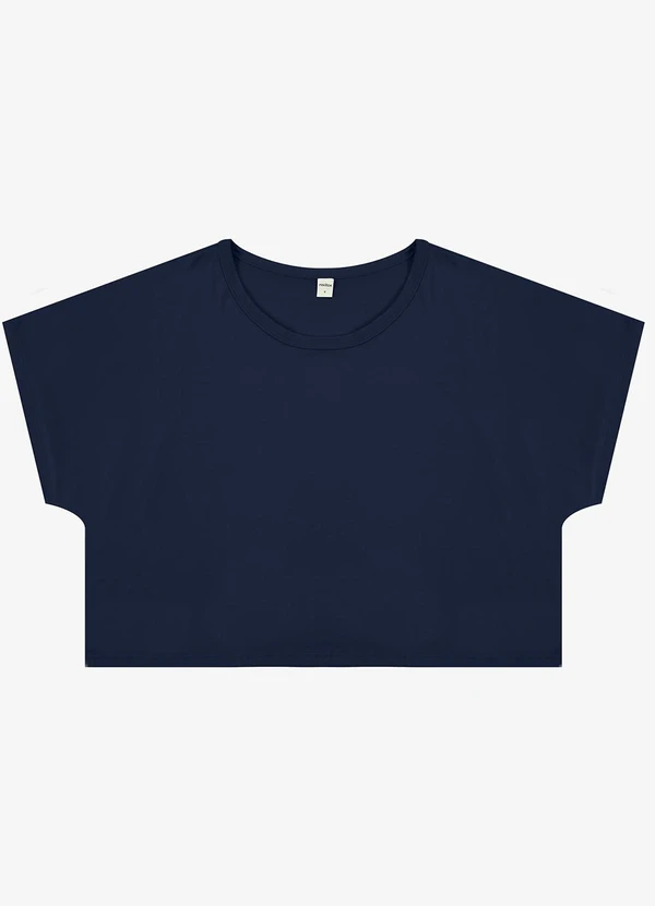 Select - Blusa Feminina com Manga Morcego Azul