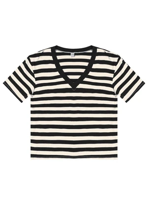 Rovitex - Blusa Feminina em Ribana de Viscose Preto - ROVITEX