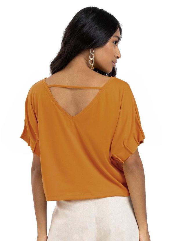 Endless - Blusa Feminina Malha Soft Laranja 2