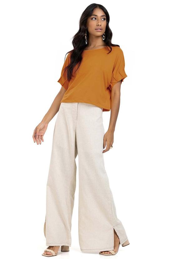 Endless - Blusa Feminina Malha Soft Laranja 3