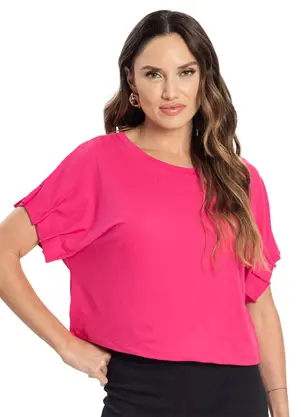 Endless - Blusa Feminina Malha Soft Rosa - ENDLESS